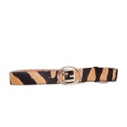 Fendi Vintage Pre-owned Giraffe Belt Brown, Dam