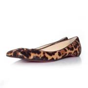 Christian Louboutin Pre-owned Pre-owned Platta skor Brown, Dam