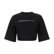 Palm Angels Klisk T-Shirt Black, Dam
