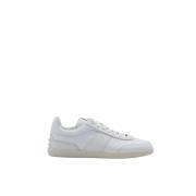 Tod's Vita Läder Sneakers White, Herr