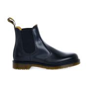 Dr. Martens Svarta släta Chelsea-stövlar Black, Dam