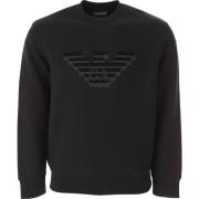 Emporio Armani Stiliga Sweaters Kollektion Black, Herr