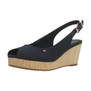 Tommy Hilfiger Wedges Blue, Dam