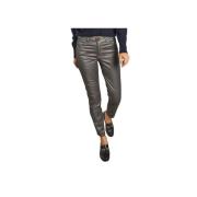 Five Jeans Trousers Gray, Dam