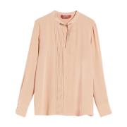 Max Mara Rennes Skjorta - Stiligt Design Pink, Dam