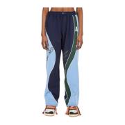 Ahluwalia Färgblock Track Pants Blue, Dam