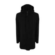 Peuterey Vinter Parka Jacka Black, Herr