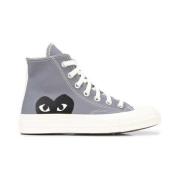 Comme des Garçons High Top Sneakers Gray, Herr