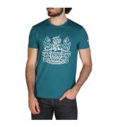 Aquascutum T-shirt med logodetalj Green, Herr