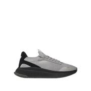 Boss Modernt Design Sock Sneakers Gray, Herr