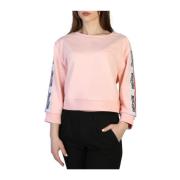 Moschino Bomullsblandad Sweatshirt för Vår/Sommar Kvinnor Pink, Dam