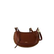 Isabel Marant Moon-Ga Crossbody - Cognac Läder Brown, Dam