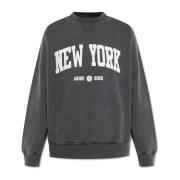 Anine Bing ‘Ramona’ tryckt sweatshirt Gray, Dam