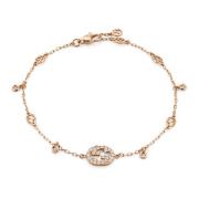 Gucci 18kt Rosa Guld och Diamantarmband Yellow, Dam