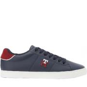 Tommy Hilfiger Blå Varsity Monogram Sneakers Blue, Herr