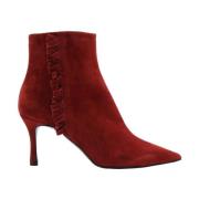 Enzo Di Martino Heeled Boots Red, Dam