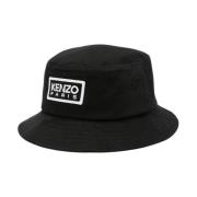 Kenzo Paris Bucket Hatt Black, Herr