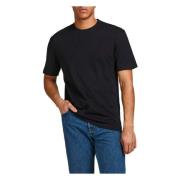 Jack & Jones Avslappnad Tee SS O-Neck Black, Herr