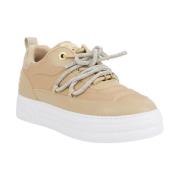 Liu Jo Beige Sneakers för Kvinnor Beige, Dam