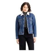 Levi's Jeansjacka Blue, Dam