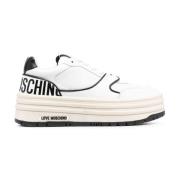 Moschino Chunky Sneakers Vit/Svart White, Dam