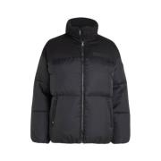 Tommy Hilfiger Kort quiltad dunjacka Black, Dam