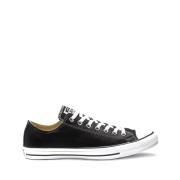 Converse Sarta Aslappnade Lädersneakers Black, Herr