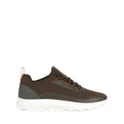 Geox Casual Khaki Textil Sneakers Green, Herr