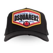 Dsquared2 Baseballkeps Black, Herr