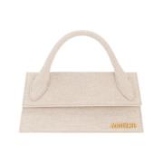 Jacquemus Le Chiquito Long Handväsko Beige, Dam