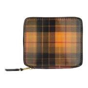 Comme des Garçons Lenticular Tartan Plånbok Brown, Unisex