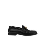 Versace Svarta platta skor Black, Dam