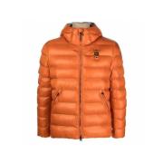 Blauer Kappor Jackor Orange, Herr