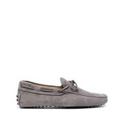 Tod's Grå Nabuk Morbidone Loafer Gray, Herr