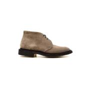 Tricker's Aldo Chukka Boot i Visone Suede Beige, Herr