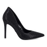 Michael Kors Keke Läderpumps med Rhinestones Black, Dam