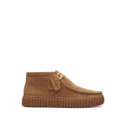 Clarks Mörk Sand Mockastövlar Brown, Herr