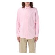 Ralph Lauren Caramel Pink Oxford Skjorta Pink, Herr