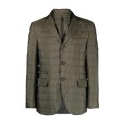 Corneliani Quiltad jacka med avtagbar insida Green, Herr