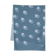 Barba Winter Scarves Blue, Herr