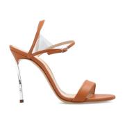 Casadei ‘Blade V Celebrity’ klack sandaler Brown, Dam