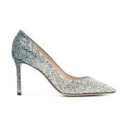 Jimmy Choo Silver Pumps för Kvinnor Gray, Dam