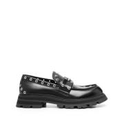 Alexander McQueen Chunky Eyelet Loafers Black, Herr