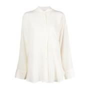 By Malene Birger Whisper White Derris Skjorta White, Dam