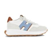 Hogan Vita H641 Sneakers med Clue Sky H Logo White, Dam