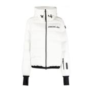 Moncler Vita Kappor - Grenoble Kollektion White, Dam