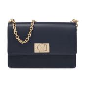 Furla ‘1927 Small’ axelväska Blue, Dam