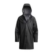 Stutterheim Lättviktig Svart Regnrock Black, Unisex