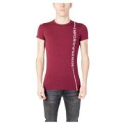 Emporio Armani Herr Crew Neck T-Shirt Red, Herr