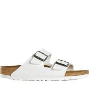 Birkenstock Bekväma Sliders White, Dam